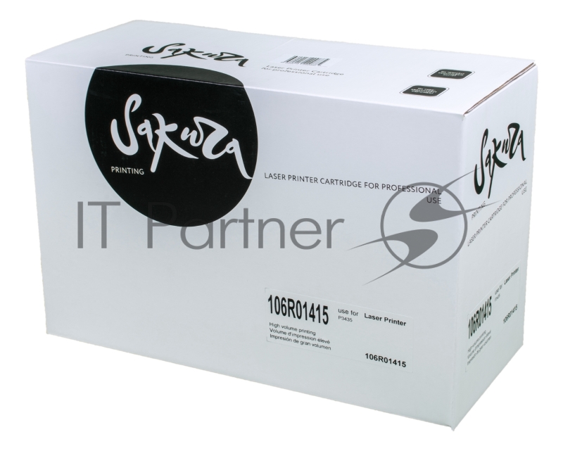 Картридж лазерный Sakura 106R01415 для Xerox Phaser 3435/3435N/3435DN чрный, 10 000 к.