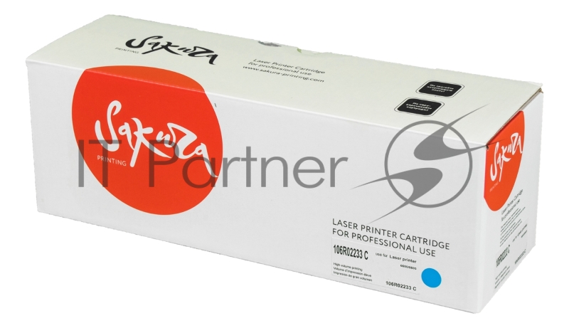 Картридж лазерный Sakura 106R02233 для Xerox Phaser 6600/WC 6605,синий, 6000 к.