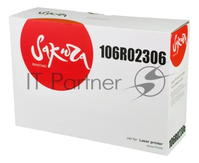 Картридж лазерный Sakura 106R02306 для Xerox P3320, черный,11000 к.