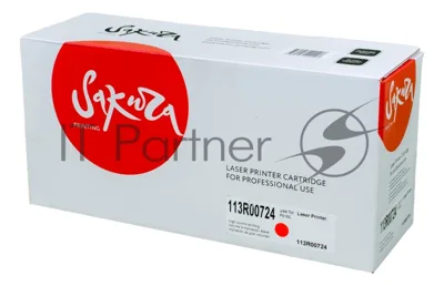 Картридж Sakura 113R00724 для Xerox P6180, пурпурный, 6000 к.