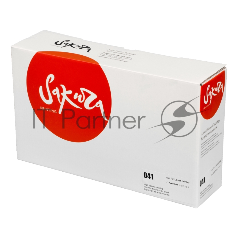 Картридж лазерный Sakura CRG041 для Canon LBP312x, i-SENSYS MF525x/MF522X, черный, 10 000к.
