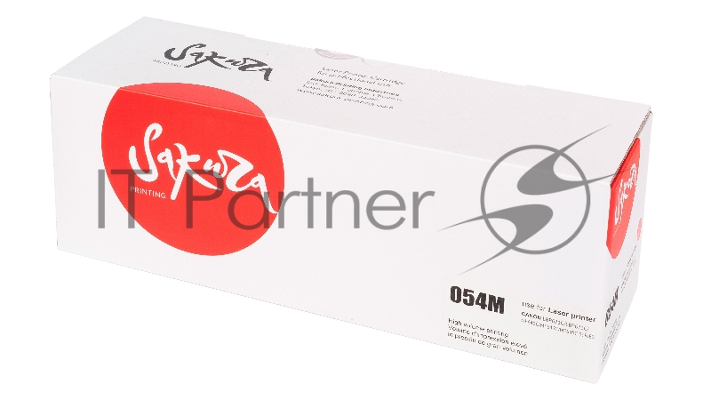 Картридж лазерный Sakura CRG054M для Canon i-SENSYS LBP 621Cw/623Cdw, MF 641Cw/643Cdw/645Cx, пурпурный, 1200 к.