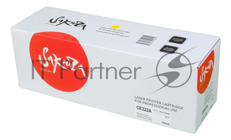 Картридж лазерный Sakura CE322A для HP Color LJ PRO CP1525N/CP1525NW, желтый, 1300 к.