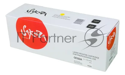 Картридж лазерный Sakura CE322A для HP Color LJ PRO CP1525N/CP1525NW, желтый, 1300 к.