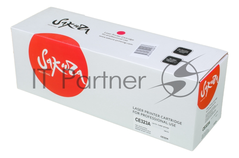 Картридж лазерный Sakura CE323A для HP Color LJ PRO CP1525N/CP1525NW, пурпурный, 1300 к.