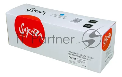 Картридж лазерный Sakura CF211A для HP LJ Pro M251/M276, синий, 1800 к.