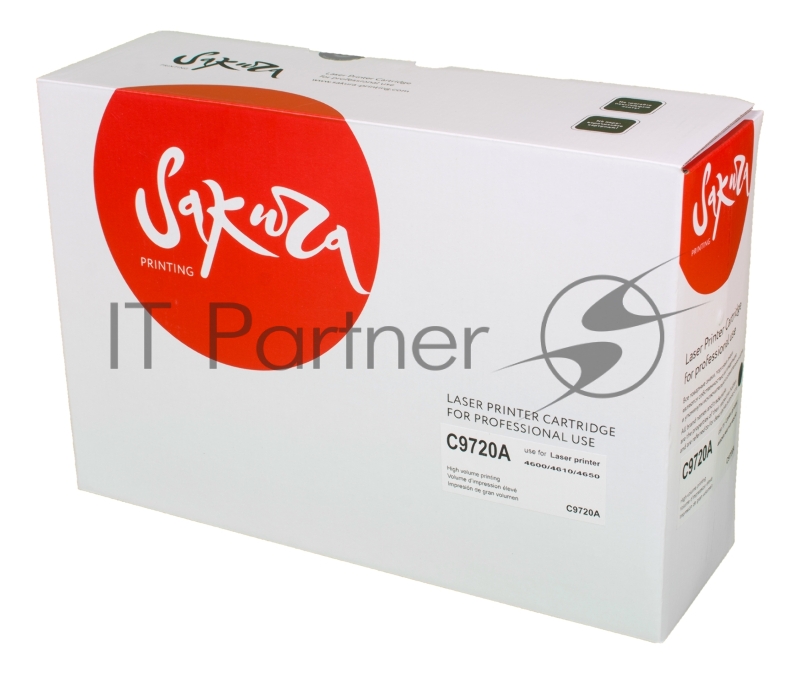 Картридж Sakura C9720A для HP 4650/4650dn/4650dtn/4650hdn/4650n, черный, 9000 к.