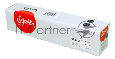 Картридж Sakura CF351A для HP MFP M176/M177, синий, 1000 к.
