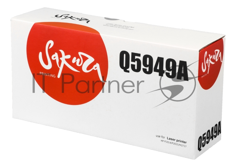 Картридж Sakura Q5949A для HP для HP P2014/P2015/M2727, черный, 2500 к.