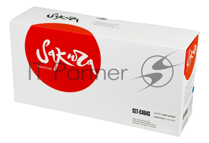 Картридж лазерный Sakura CLTC404S для Samsung SL-C430/SL-C480, синий, 1500 к.