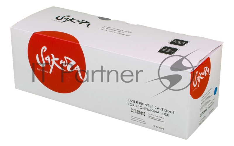 Картридж лазерный Sakura CLTC504S для Samsung CLP-415, CLX-4195, SL-C1810, SL-C1860, синий, 1800 к.