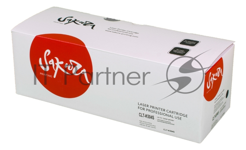 Картридж лазерный Sakura CLTK504S для Samsung CLP-415, CLX-4195, SL-C1810, SL-C1860, черный, 2500 к.