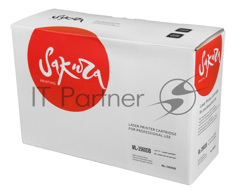 Картридж лазерный Sakura ML3560DB Samsung ML-3560 / 3561N / 3561ND, черный, 12 000 к.