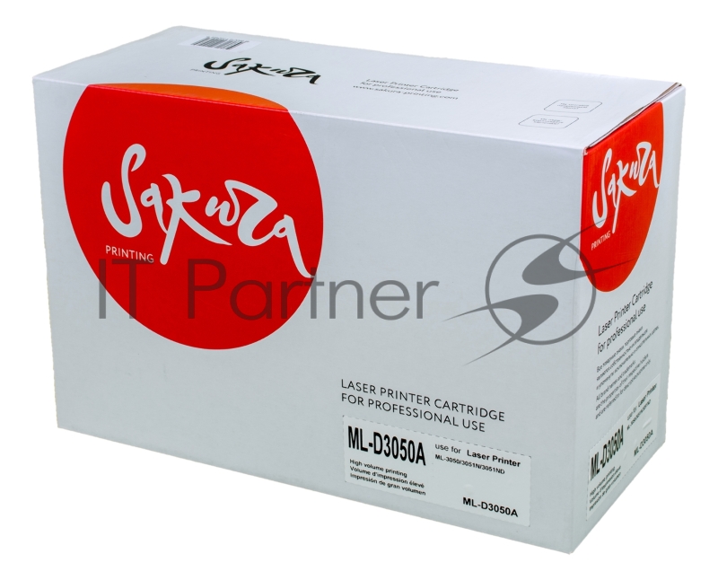 Картридж лазерный Sakura MLD3050A для Samsung ML-3050/3051N/3051ND, черный, 4000 к.