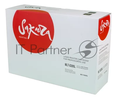 Картридж лазерный Sakura MLTD205L для Samsung ML-3310/3312/3710/3712ND SCX-4823/4833HD/5737/5637HR/5639/573, черный, 5000 к.