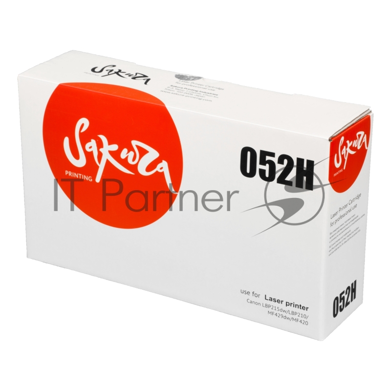 Картридж лазерный Sakura CRG052H для Canon i-SENSYS LBP212/214/215, i-SENSYS MF421/426/428/429, черный, 9 200 к.