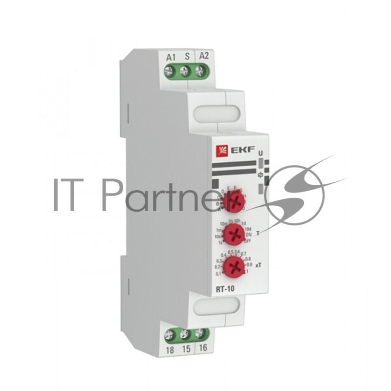 Реле времени EKF PROxima (10 устанавл. функц.) RT-10 12-240В