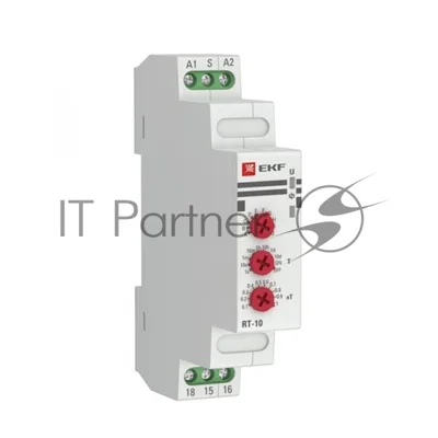 Реле времени EKF PROxima (10 устанавл. функц.) RT-10 12-240В