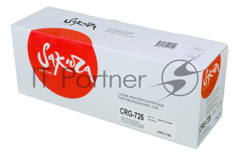 Картридж лазерный Sakura CRG726 для Canon LBP6200d, черный, 2100 к.