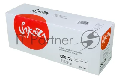Картридж лазерный Sakura CRG726 для Canon LBP6200d, черный, 2100 к.