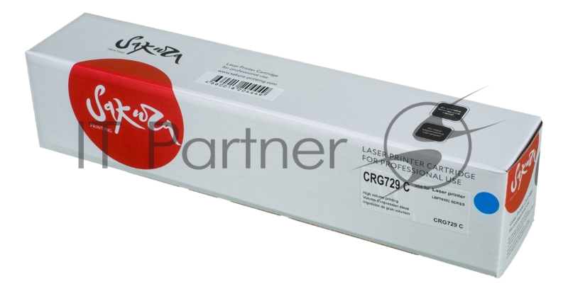 Картридж лазерный Sakura CRG729C для Canon LBP 7010C/7018C, синий, 1000 к.