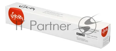 Тонер-туба Sakura CEXV33 для Canon iR-2520/2525/2530, черный, 14 600к.