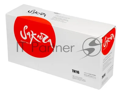 Тонер-туба Sakura KMTN-116 (A1UC050) для Konica Minolta, черный, 11000 к.