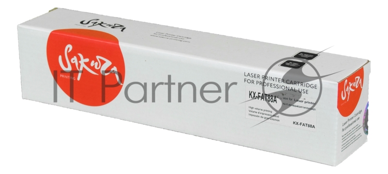 Картридж Sakura KXFAT88A для Panasonic KX-FL403/FL423/FLC413/FLC418, черный, 2000 к.