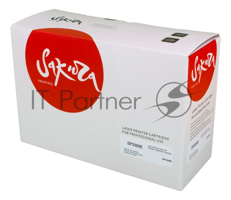 Картридж лазерный Sakura SP3300E для Ricoh Aficio SP 3300, Ricoh Aficio SP 3300D, Ricoh Aficio SP 3300DN, черный, 5000 к.
