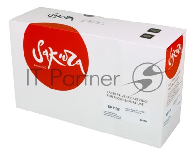 Картридж Sakura SP110E Black для Ricoh SP 111, SP 111SU, SP 111S, черный, 2000 к.