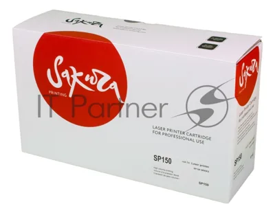 Картридж Sakura SP150HE для Ricoh SP 150/150SU SP150LE, черный, 1500 к.