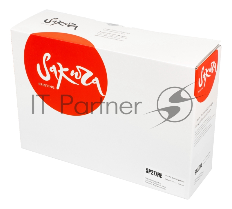 Картридж лазерный Sakura SP277HE для Ricoh, черный, 2600 к.