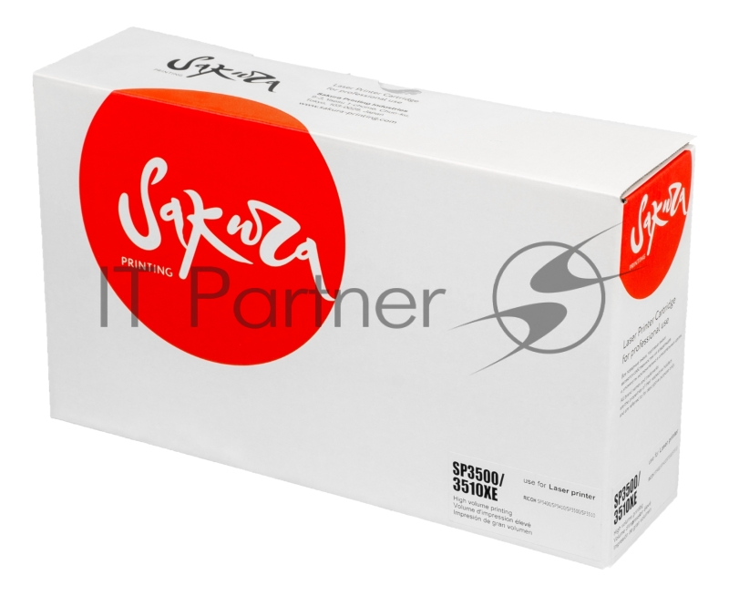 Картридж Sakura SP3500XE для Ricoh, черный, 6400 к.