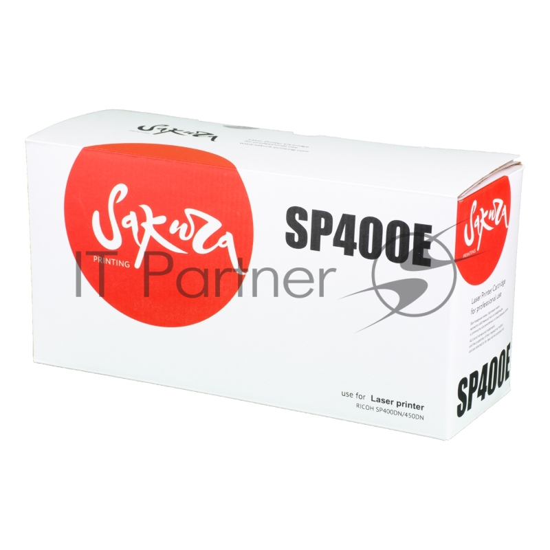 Картридж Sakura SP400E для Ricoh SP400DN/SP450DN, черный, 5 000 к.