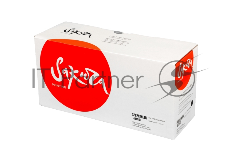 Картридж Sakura SPC252HEBK (407716) для Ricoh, черный, 6500 к.
