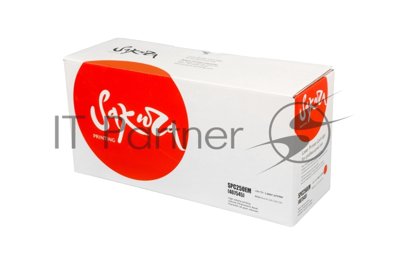 Тонер-туба Sakura SPC250EM (407545) для Ricoh Aficio SP C250/C260/C261, пурпурный, 1600 к.