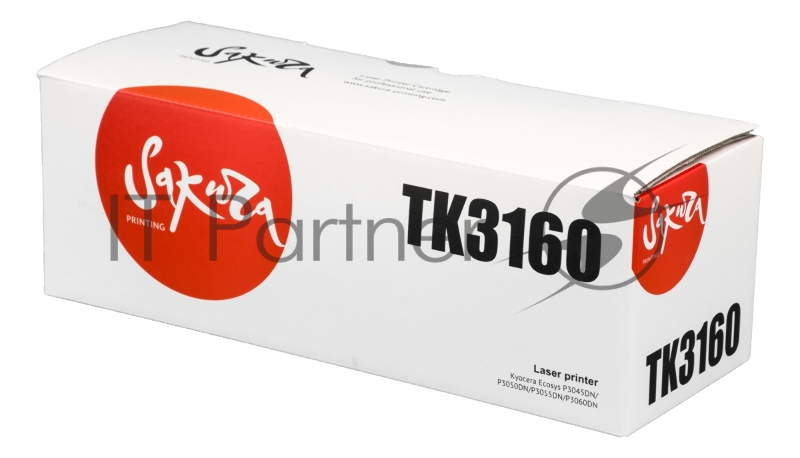 Картридж лазерный Sakura TK3160 для Kyocera Mita ECOSYS p3045dn/p3050dn/p3055dn/p3060dn, черный, 12 500 к.