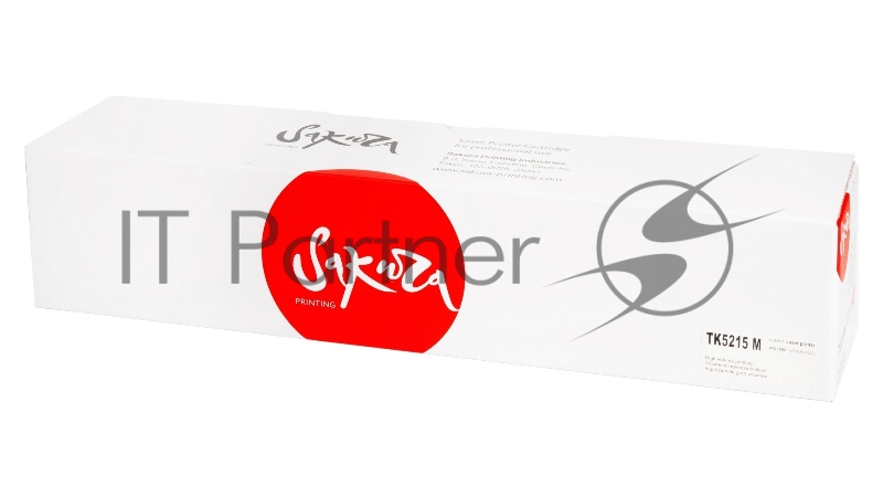 Картридж Sakura TK5215M для Kyocera Mita TASKalfa 406ci, пурпурный, 15 000 к.