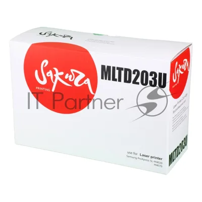 Картридж лазерный Sakura MLTD203U для Samsung,ProXpress SL-M4020, M4070, черный, 15 000 к.
