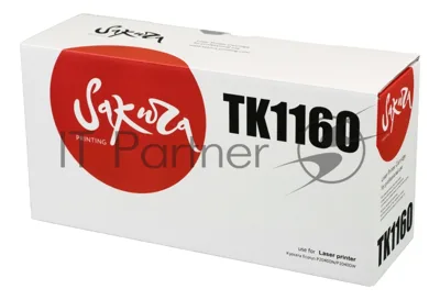 Картридж Sakura TK1160 для Kyocera Mita ECOSYS p2040dn/p2040dw, черный, 7 200 к.