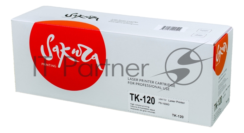 Картридж Sakura TK120/122 для Kyocera Mita FS-1030D, черный, 7200 к.