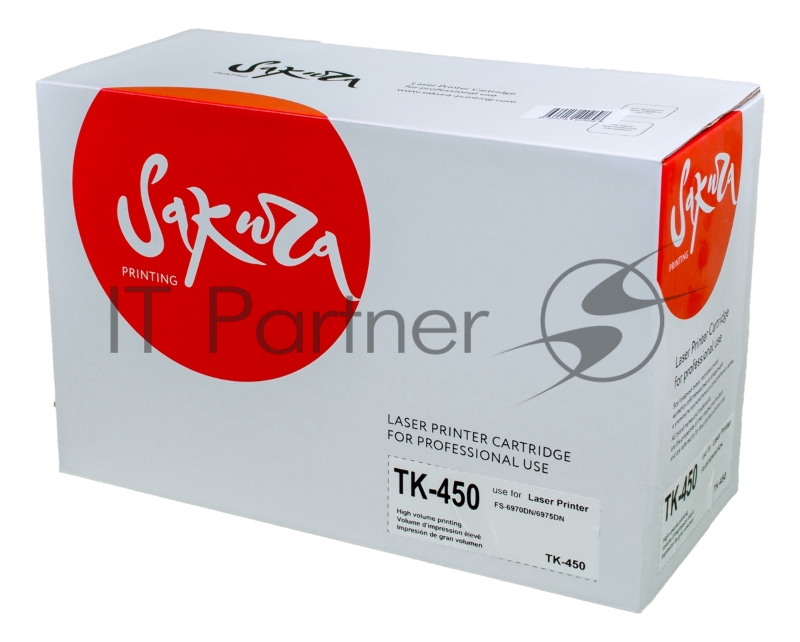 Картридж лазерный Sakura TK450 для Kyocera Mita FS-6970DN/6975DN, черный, 15000 к.