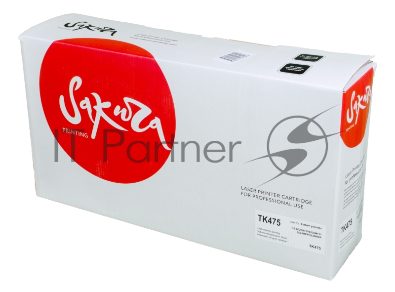 Картридж Sakura TK475 для Kyocera Mita FS-6025MFP, FS-6025MFP/B, FS-6030MFP, FS-6525MFP, FS-6530MFP, черный, 20000 к.
