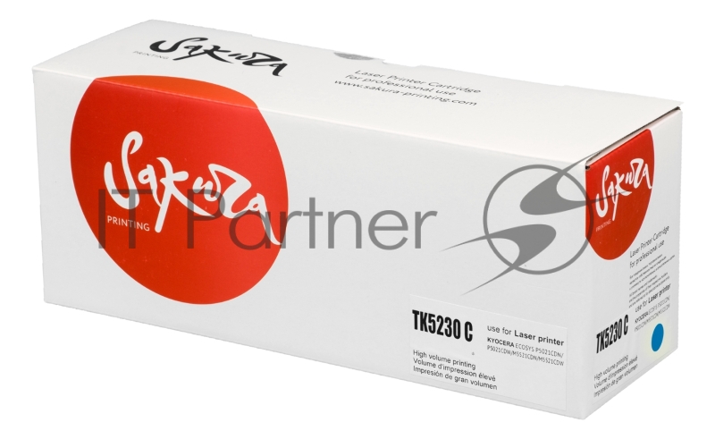 Картридж Sakura TK5230C для Kyocera Mita ECOSYS p5021cdn/p5021cdw/p5221cdn/p5521cdw, синий, 2 200 к.