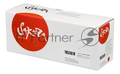 Картридж Sakura TK5240M для Kyocera Mita ECOSYS p5026cdn/p5026cdw/m5526cdn/m5526cdw, пурпурный, 3 000к.