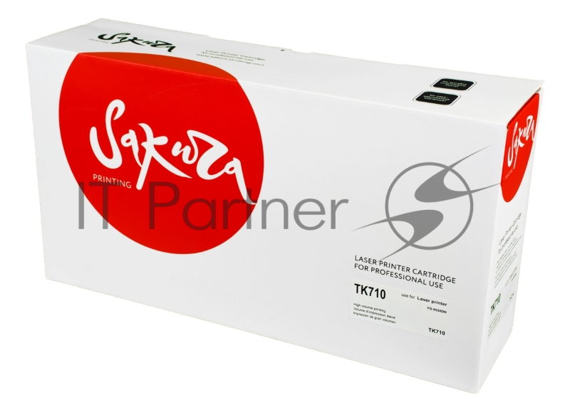 Картридж Sakura TK710 для Kyocera FS-9130DN, FS-9530DN, черный, 40 000 к.