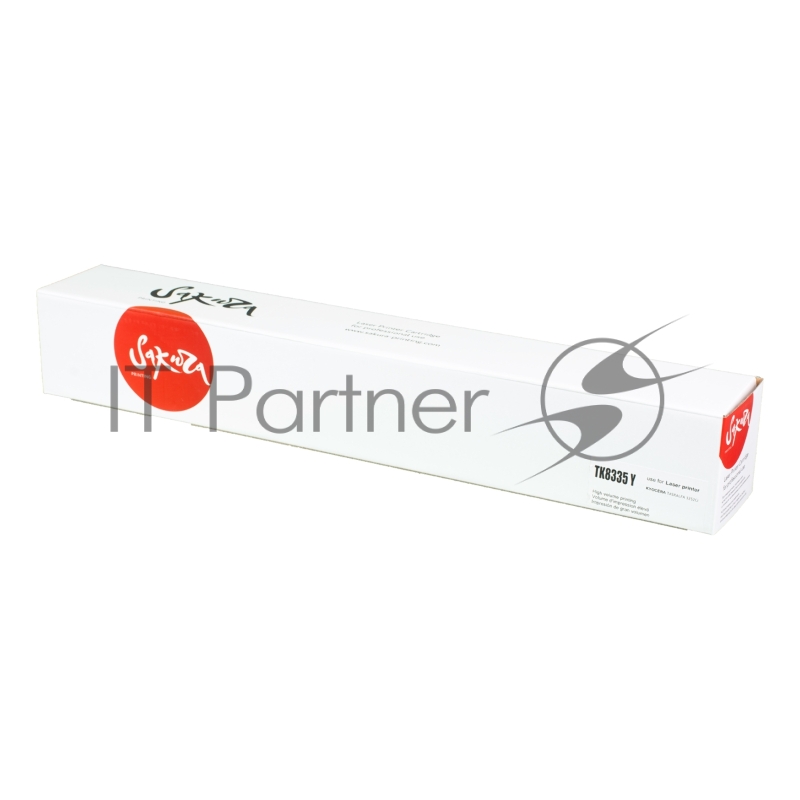 Картридж Sakura TK8335Y для Kyocera TASKalfa 3252ci, желтый, 15 000  к.