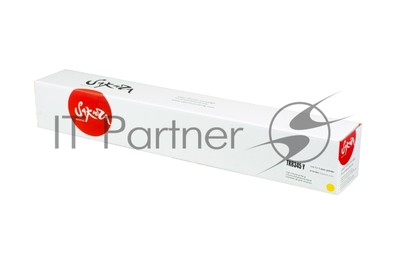 Картридж Sakura TK8345Y для Kyocera TASKalfa 2552ci, желтый, 12 000  к.
