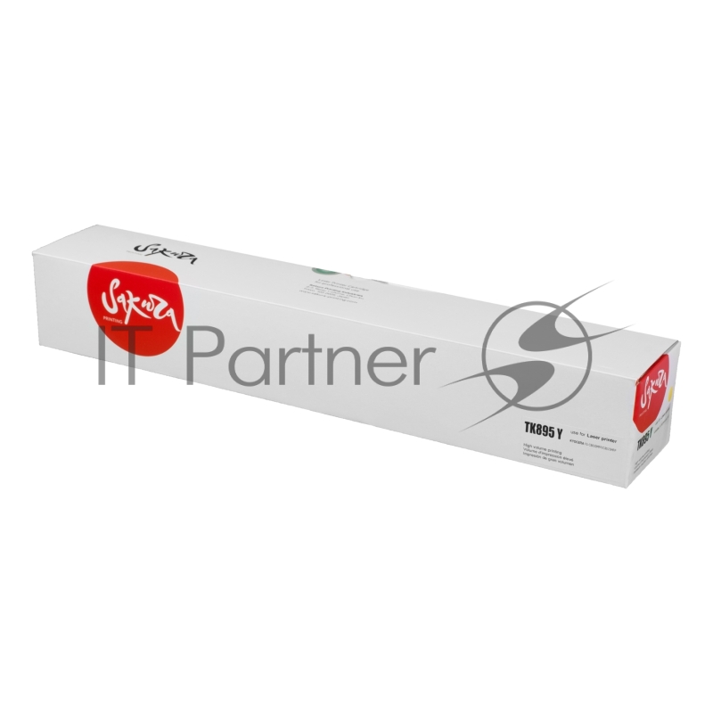Картридж Sakura TK895Y для Kyocera Mita FS-C8020MFP/8025MFP/8520MFP/8525MFP, желтый, 6 000 к.