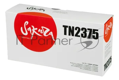 Картридж лазерный Sakura TN2375 для Brother HL-L2300DR, HL-L2340DWR, HL-L2360DNR, HL-L2365DWR, DCP-L2500DR, DCP-L2520DWR, DCP-L2540DNR, DCP-L2560DWR, MFC-L2700DWR, MFC-L2720DWR, MFC-L2740DWR, 2600 к.